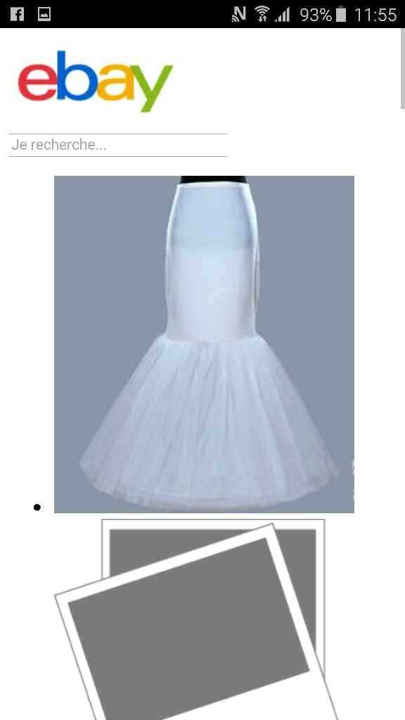 Quel jupon pour robe sirene pronovias - 1