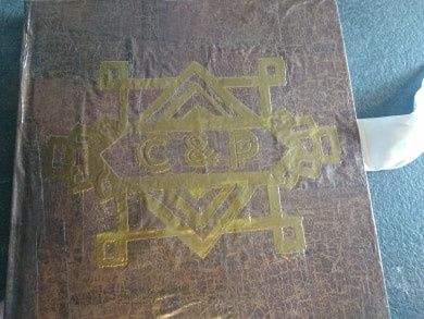 livre d'or avec nos initiales