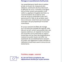 Covid et salle de réception - 1