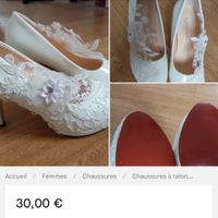 Dis-nous si tu as déjà trouvé tes chaussures de mariée ! - 1