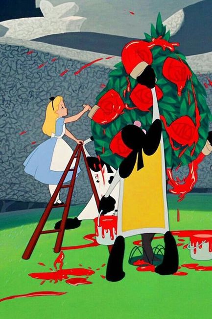 Cérémonie laïque Alice au Pays des Merveilles 1