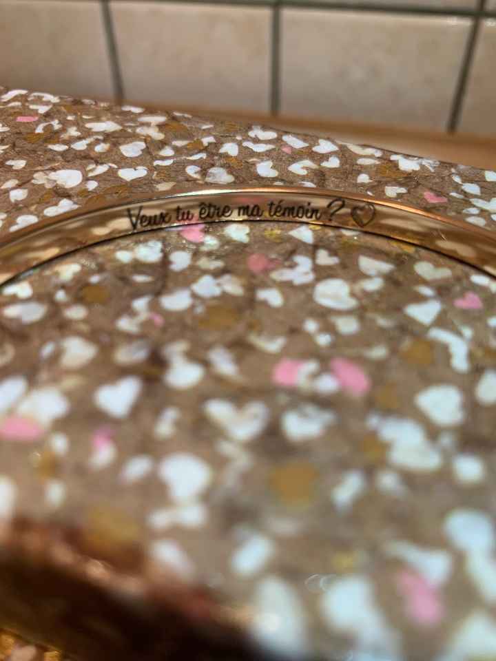 Cadeaux de demande de témoin - 16