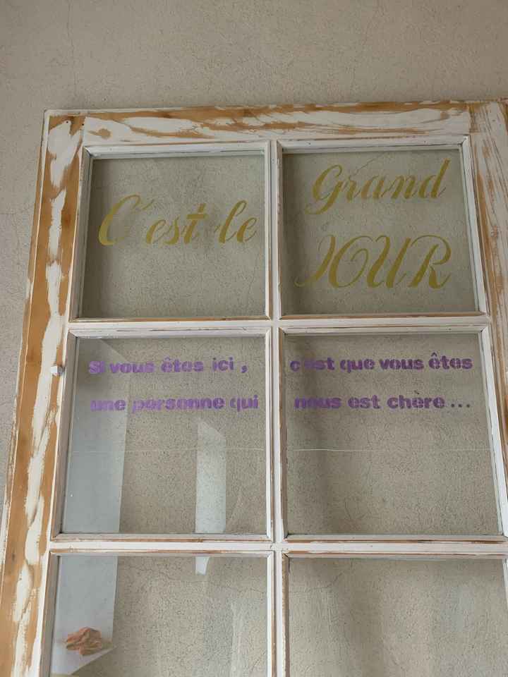 diy « porte d’accueil et de remerciement ! » - 1