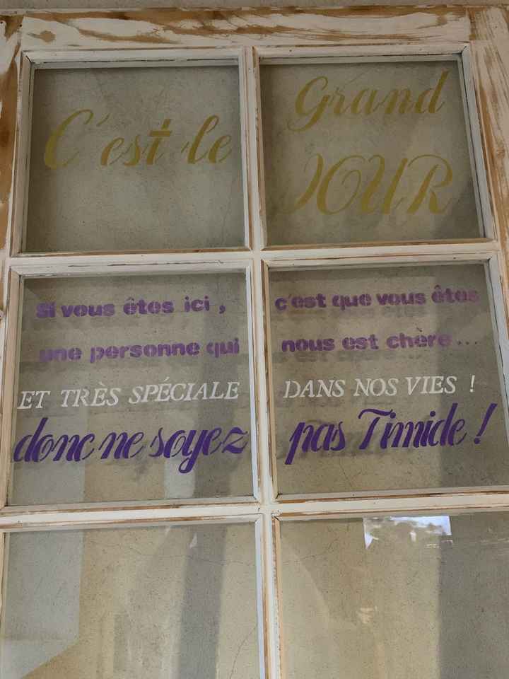 diy « porte d’accueil et de remerciement ! » - 2