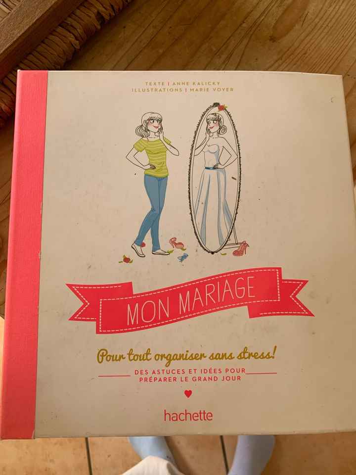 Livre organisateur de mariage - 1
