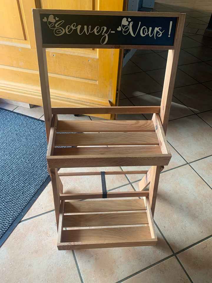 Recherche présentoir à gobelets (étagère) - 1