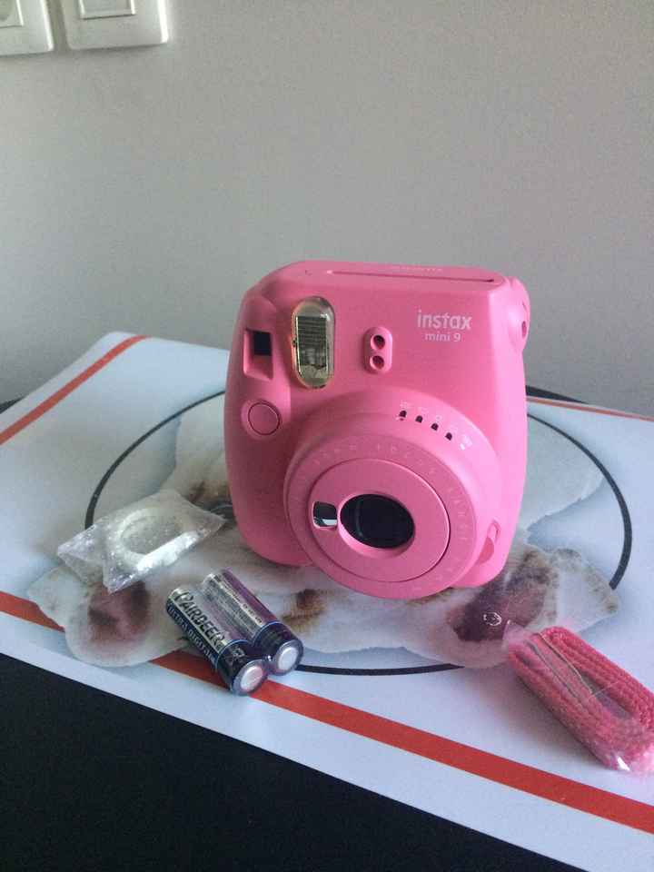  Fujifilm intax mini 9  pour notre photobooth - 1