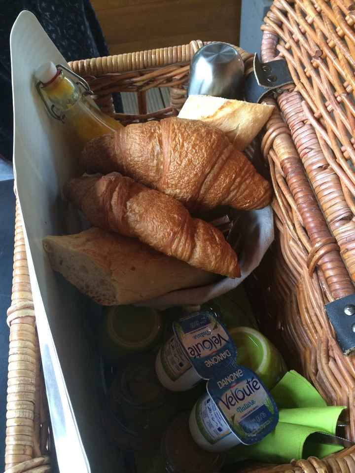 Corbeille petit déj