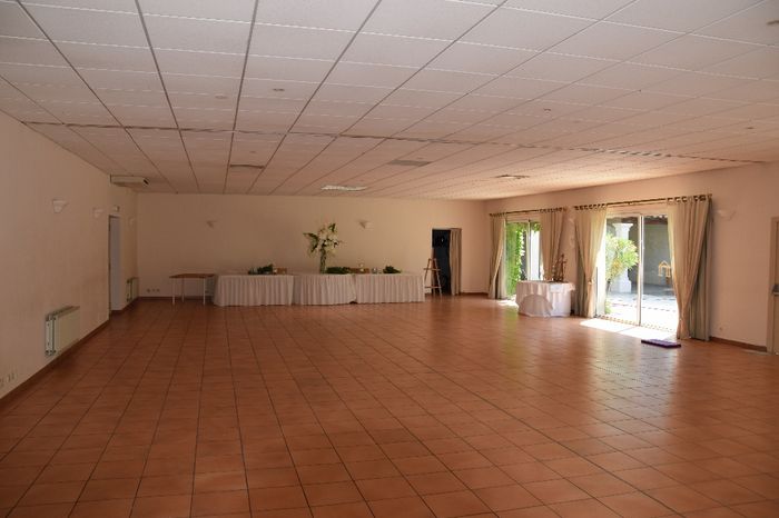 salle réception coté buffet
