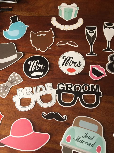  Accessoires photo booth prêts !! - 2