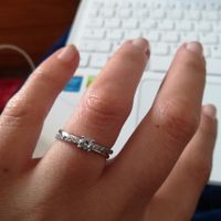 voici ma bague de fiançaille :)