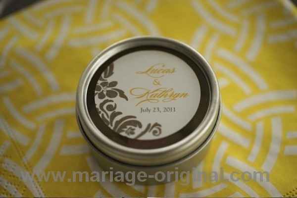 dragées chocolat invités