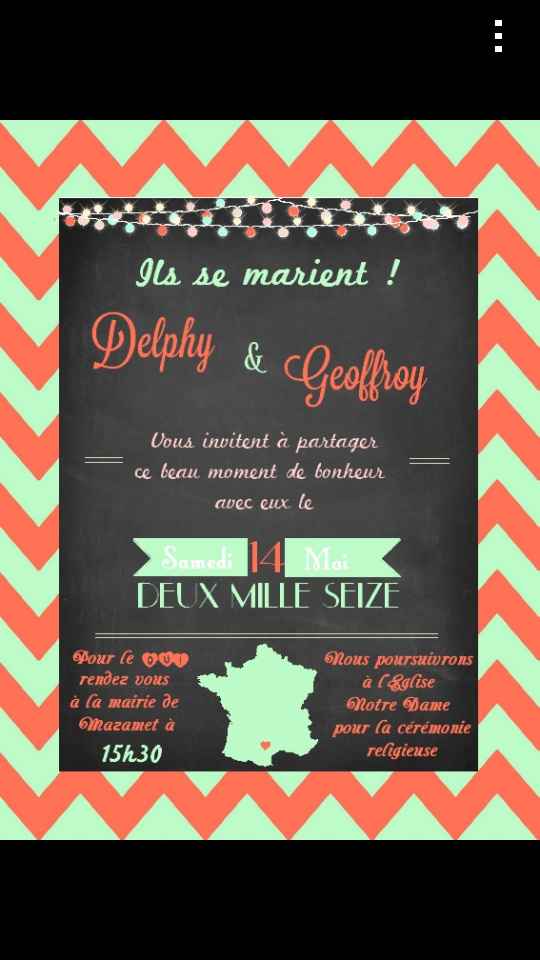 Aidez moi a choisir mon faire part svp ? - 1