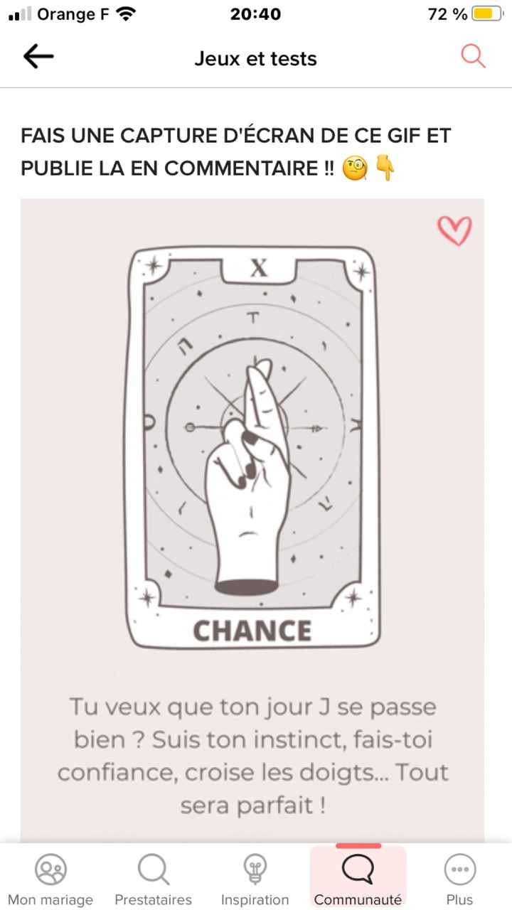 La chance te sourit 🔮😃 - 1