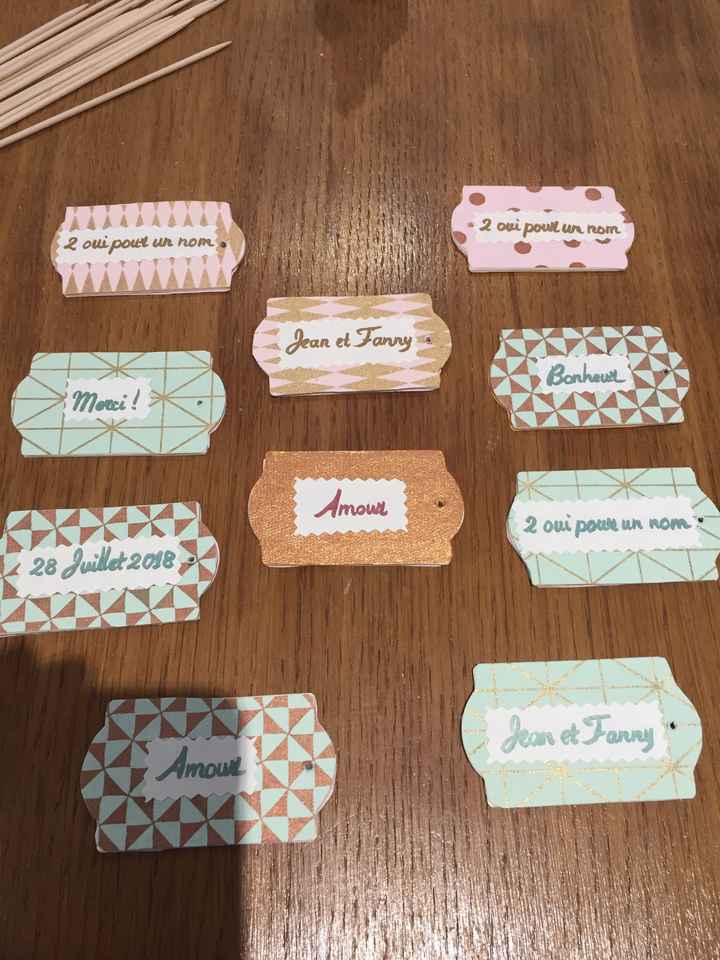  Besoin d’idées pour le montage de ces étiquettes? - 2