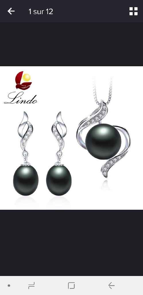 Parrure de la mariée - 1