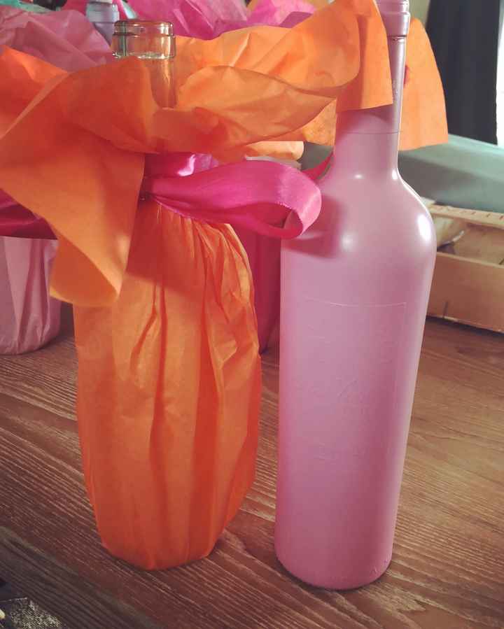 La décoration des tables avancent - 1