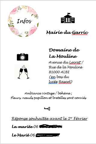 infos
