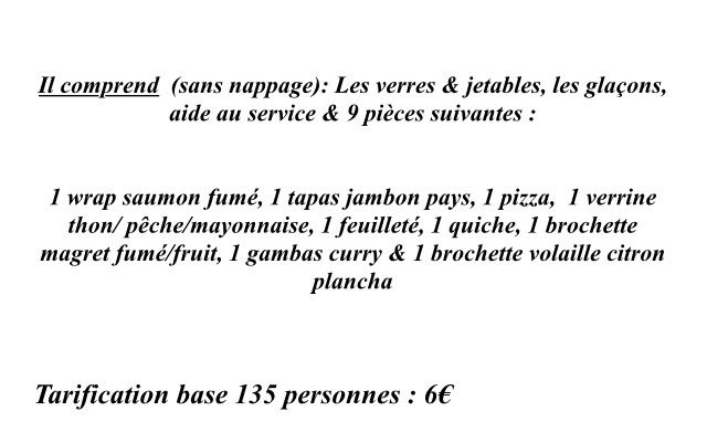  Vin honneur et tarifs - 1
