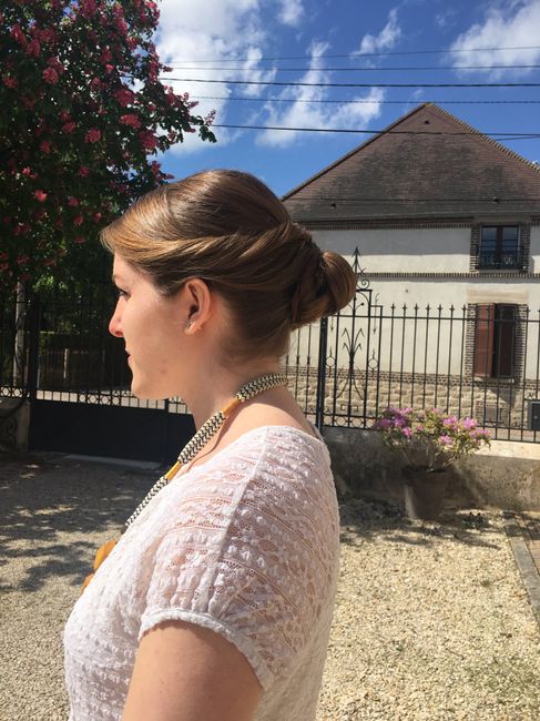 Nouvelle coiffure validée - 2