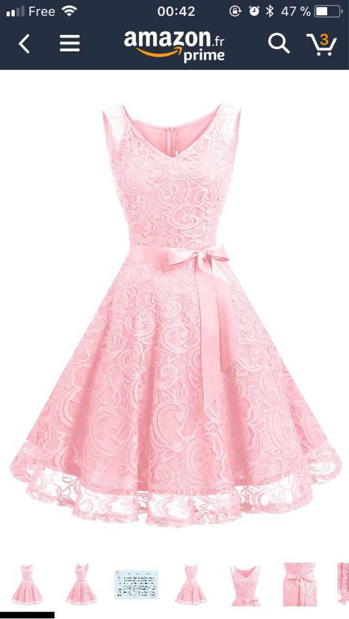 Robe du lendemain commandée - 1