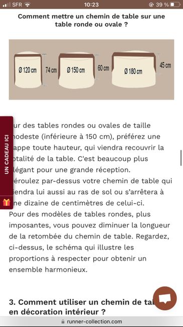 Chemin de table 1