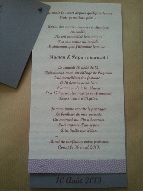 Faire Part