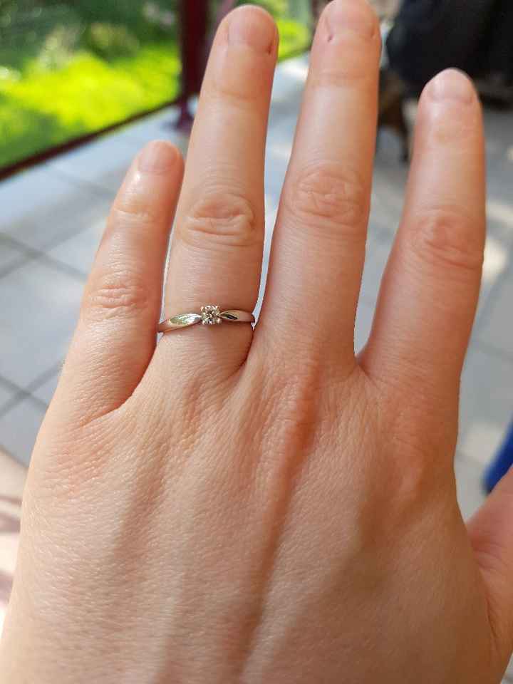 Et vous à quoi ressemble votre bague de fillancailles ? - 1