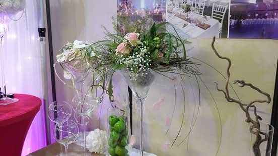 Deco centre de table d'honneur - 1