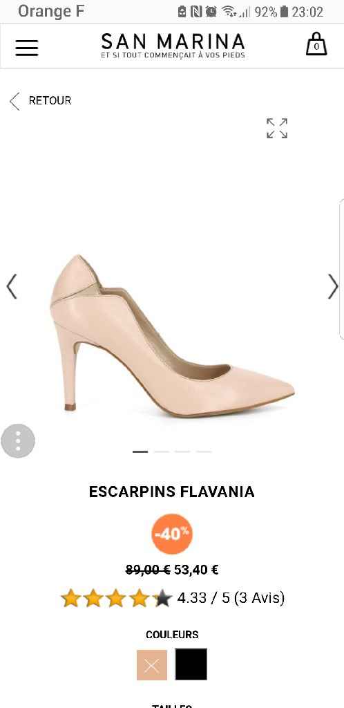 Pas de chaussures à j-30 - 1