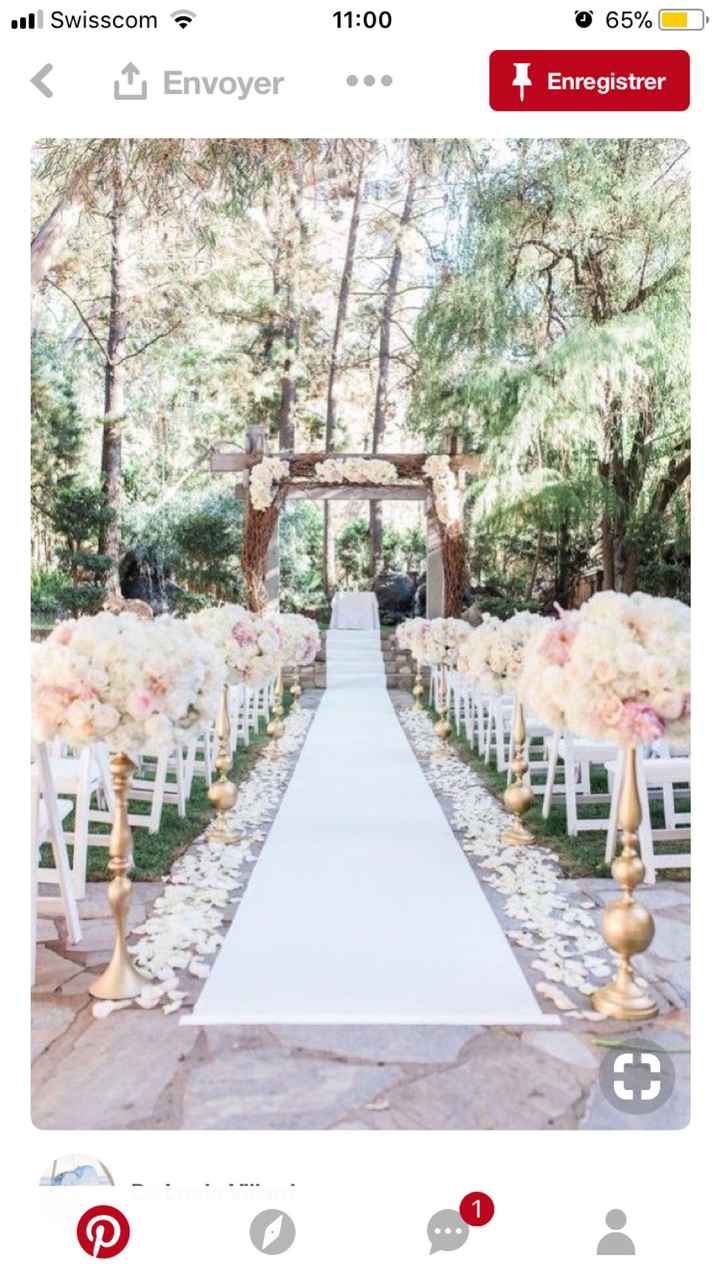  Pétales de roses - allée église - 1