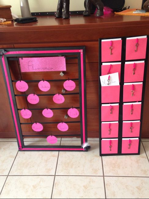 Plan de table fait main !