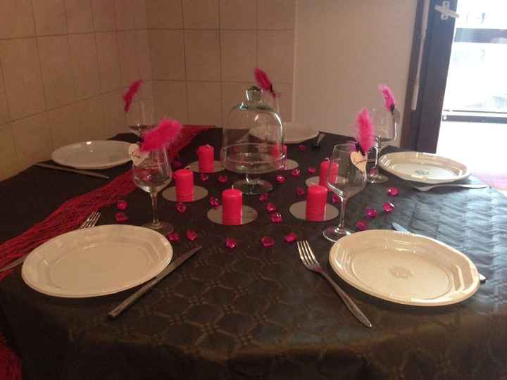 Nos essais déco de table - 1