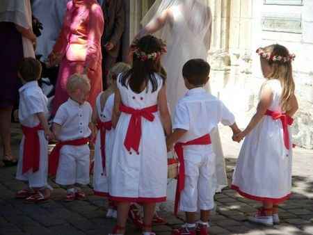 Cortège enfants d'honneur