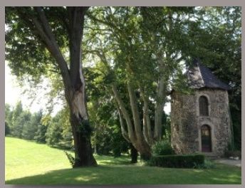 Gite des mariés avec vue sur le parc