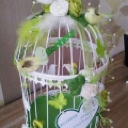 urne cage oiseaux