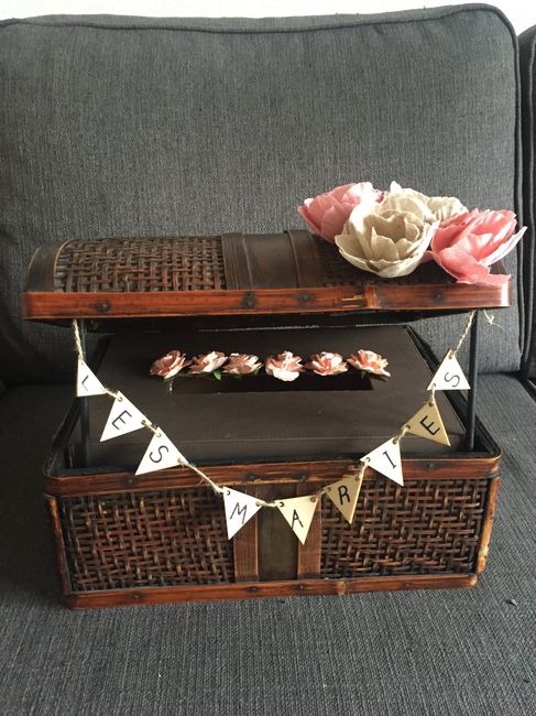 Urne diy mariage vintage - 1