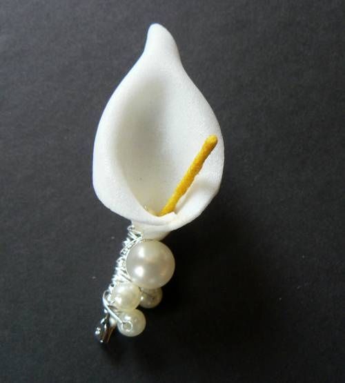 Idée boutonnière témoins