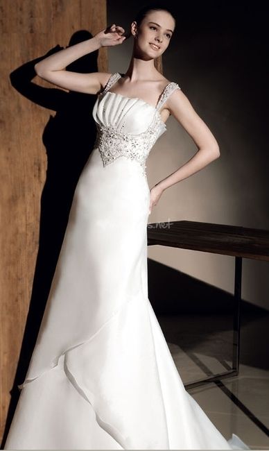 La robe de mariee du 17 avril est