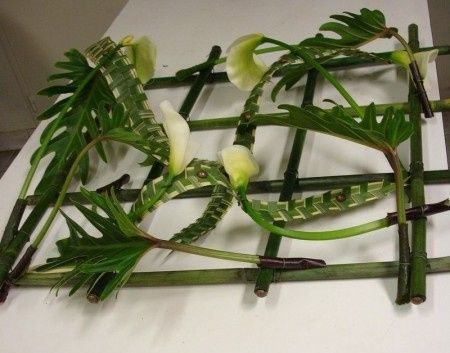 Déco bambou/callas