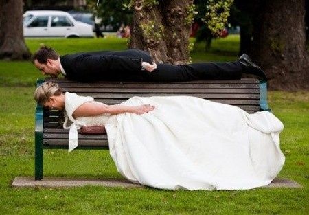 Wedding planking