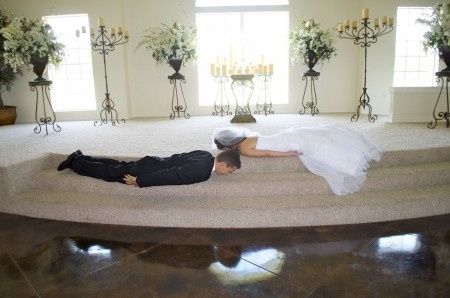Wedding planking
