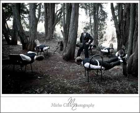 Wedding planking