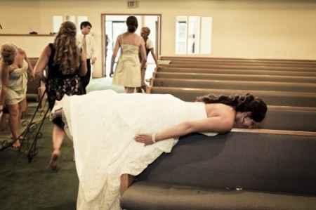 Wedding planking
