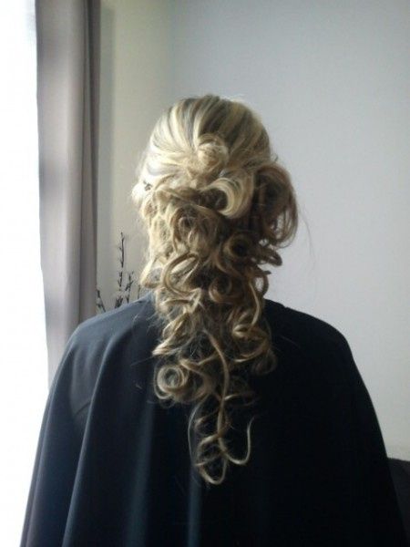 Premier essai coiffure !!!! arrière plus tombant