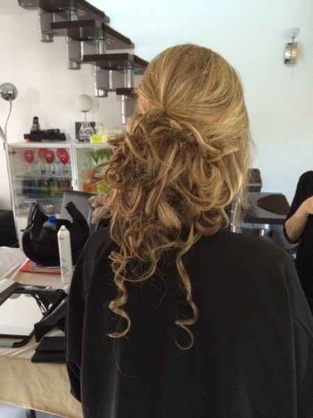 Premier essai coiffure !!!! arrière