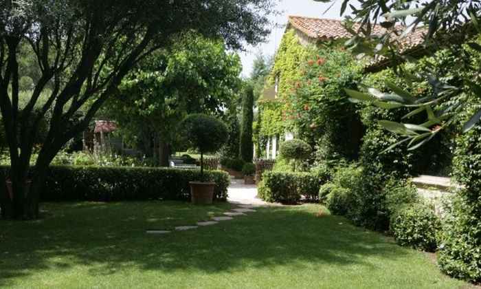 Cadre verdoyant à Ramatuelle