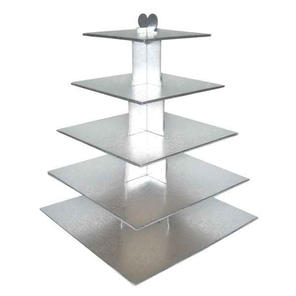 Présentoir à dragées carré