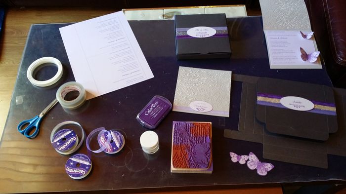 Faire part  diy - 2