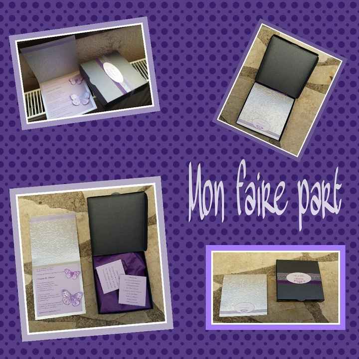 Faire part  diy - 1
